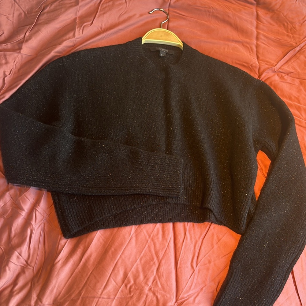Allsaints crop sweater